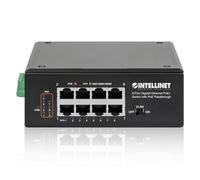 Intellinet Switch Gigabit Ethernet 561624 – 8 ports RJ-45 PoE 120W, VLAN, DIN, sans ventilateur
