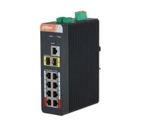 Switch industriel manageable - DAHUA - DH-PFS4210-8GT-DP-V2 - 8 ports PoE (120W) - 2x Gigabit SFP - 28 Gbps