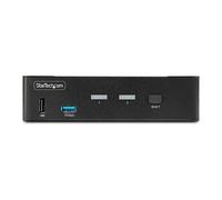StarTech.com 2-Port DisplayPort KVM Switch, 8K 60Hz / 4K 144Hz, Single Display, DP 1.4, 2x USB 3.0 Ports, 4x USB 2.0 HID Ports, Push-Button & Hotkey Switching, TAA Compliant - OS Independent...
