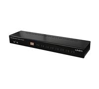 Lindy KVM Switch Pro USB 2.0 Audio DVI-I - commutateur écran-clavier-souris/audio/USB - 8 ports