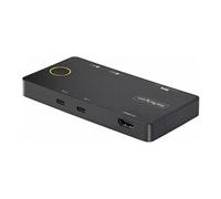 Switch KVM USB-C à 2 ports - HDMI Simple 4K 60Hz - Double PD - Commutateur KVM - 2 x KVM / audio / USB - 1 utilisateur local - de bureau