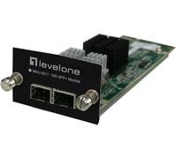 Switch - LEVELONE - MDU-0211 - 10 Gigabit Ethernet - SFP+ - 2 Ports Fibre Channel