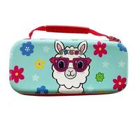 Switch Lite Llama Case Cyan