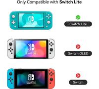 Switch Lite Protective Case Cover Slim Cover Anti-Scratch Shock Absorption Hard Protective Case Compatible with Switch Lite Skin-Shark Party