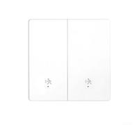 Switch Mural pour voix pour alexa Google Assistant Fil Switch(2way) | Détection auto 10GHz, extinction automatique, économie , pour idéal salon entrée