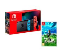 Switch Néon 32Go + The Legend of Zelda: Breath of The Wild, Rouge, Bleu