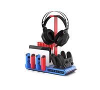 Switch/oled Dlx & Led Charge And Store Stand