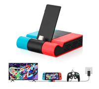Switch OLED Station d'accueil Portable Chargeur de Remplacement Adaptateur TV HDMI 4K avec Port USB 3.0 supplémentaire Compatible avec Les modèles Officiels N intendo Switch/Switch OLED
