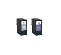SWITCH - Pack de 2 - noir, couleur (cyan, magenta, jaune) - compatible - remanufacturé - cartouche d'encre (alternative pour : Lexmark 18C2170 (#36XL), Lexmark 18C2180 (#37XL)) - pour Lexmark X3650, X