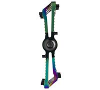 Switch! Pédales Gravel Freeride - Paire alu CNC 100 x 90 mm Doré Multicolor