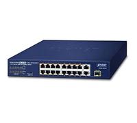 PLANET FGSD-1821P SWITCH 16 PORTS 10/100 PoE 185W & 2xG/1SFP