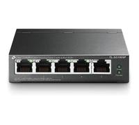 Switch PoE 5 ports Gigabit - TP-Link TL-SG1005P - 4 ports PoE+ 65W - Boitier Métal - Installation faciles