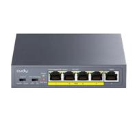 Switch PoE CUDY GS105P 4 ports