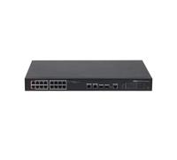 Dahua DH-PFS4218-16ET-240 - Commutateur - Géré - 2 x SFP Gigabit combiné + 16 x 10/100 (PoE) - de bureau - PoE (240 W) G