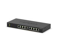 Netgear Switch GS308LP 8 ports Gigabit PoE+ (8 PoE+ à 60 W) – mise à niveau – bureau/mur