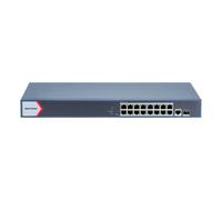 Switch PoE Hikvision 17 Ports Gigabit + 1 Port PoE- - DS-3E1518P-EI/M
