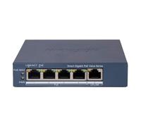 Hikvision Commutateur PoE DS-3E1505P-EI/M(O-STD) Gigabit Intelligent 4 ports