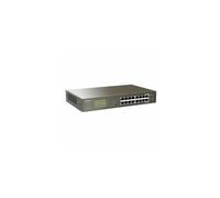 Switch POE - TENDA - TEG1116P-16-150W - 16 Ports - Gigabit Ethernet - Couleur Gris