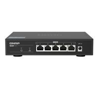 Qnap Qsw-1105-5T, 5 Port 2.5Gbps Auto Negotiation (2.5G-1G-100M), Unmanaged Switch, Broadcom Chipset