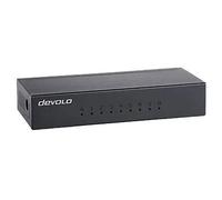Switch réseau Devolo Gigabit Ethernet 8 Port Noir