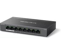 Switch réseau Ethernet Gigabit Mercusys MS108GP - 8 ports dont 7x PoE+