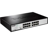 Switch réseau ethernet Gigabit rackable D-Link DGS-1016D - 16 ports