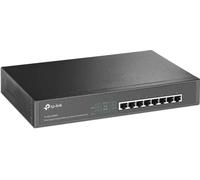 TP-Link TL-SG1008MP Non-géré Gigabit Ethernet (10/100/1000) Connexion Ethernet, supportant l'alimentation via ce port (PoE) 1U Noir