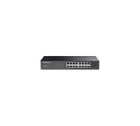 MERCUSYS Commutateur de bureau Gigabit MS116GS 16 ports boîtier métal noir