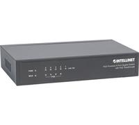 Hub USB Ic intracom Intellinet PoE-Powered 5-Port Gigabit Switch with PoE Passthrough - commutateur - 5 ports