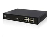 Switch réseau - LEVELONE - GEL-1061 - 8 ports Ethernet Gigabit - 2 emplacements SFP - Protection 6KV