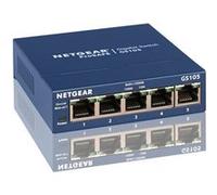 NETGEAR GS105 Non-géré Gigabit Ethernet (10/100/1000) Bleu