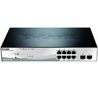 Switch réseau RJ45/SFP D-Link DGS-1210-10P/E 8+2 ports 20 GBit/s fonction PoE
