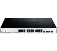 Switch réseau RJ45/SFP D-Link DGS-1210-28MP/E 24+4 ports 56 GBit/s fonction PoE