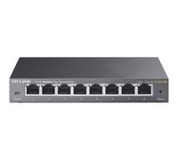 TP-Link TL-SG108E Géré L2 Gigabit Ethernet (10/100/1000) Noir