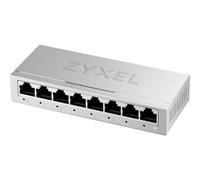 Zyxel Desktop Switch 8 Port Gigabit Ethernet | Plug & Play | boîtier en metal | Sans Ventilateur [GS108B]
