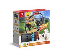 Switch + Ring Fit Adventure - Console de jeux portables 15,8 cm (6.2 ) 32 Go Wifi, Noir, Bleu, Rouge