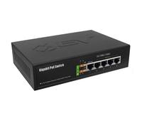 Switch STRONG SW5011POE+ 4 Porte Gigabit PoE+ 1 Uplink 1 SFP Nero