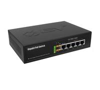 Switch STRONG SW5011POE+ 4 Porte Gigabit PoE+ 1 Uplink 1 SFP Nero
