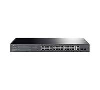 TP-Link TL-SG1428PE - Commutateur - intelligent - 24 x 10/100/1000 (PoE+) + 2 x 10/100/1000 - Montable sur rack - PoE+ (250 W) - CA 100 - 240 V G