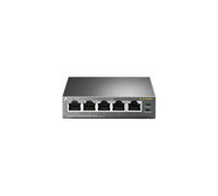 Switch TP-Link TL-SG1005P Non-Géré 5 Ports Gigabit RJ-45 PoE - Capacité 10 Gbit/s, Budget PoE 56W, QoS, IEEE 802.3af/u/x, Noir