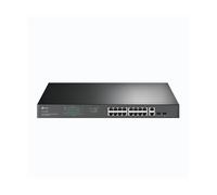 Switch - TP-LINK - TL-SG1218MP - 16 ports PoE - Easy Smart Switch - Rackmount 1U
