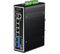 TRENDnet Commutateur industriel TI-BG62i – Géré L2+ 4 x 10/100/1000 PoE++ + 2 x SFP Gigabit