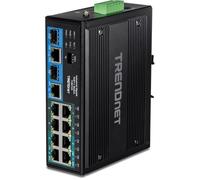 Switch - TRENDnet - TI-BG104 - 10 ports - PoE++ - Gigabit Ethernet - Din-Rail