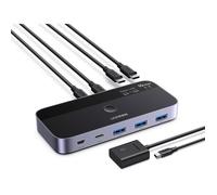 Switch USB C 3.2 - UGREEN - 10Gbps - 4 Ports - Compatible Windows/Mac - Noir
