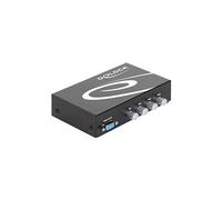 Switch VGA 4 port with Audio manual - Commutateur moniteur / audio - 4 x VGA / audio - de bureau