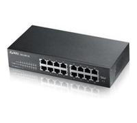 Zyxel Commutateur Ethernet GS1100-16E – 16 ports Gigabit non administrable, sans ventilateur