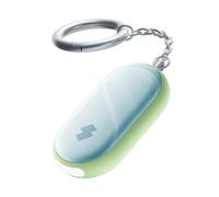 SwitchBot Alarme de Sécurité Personnelle, 130dB Sirène puissante & Lumière stroboscopique, Porte-clés d'Autodéfense IP65 avec Alertes de Localisation, Parfaite pour Femmes, étudiants et Enfants, Vert