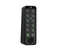 SwitchBot Clavier Tactile, Clavier Intelligent avec capteur d'empreintes digitales, Lecteur de Carte NFC e Protection IP65, Lumineux