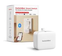 SwitchBot Interrupteur Intelligent Bluetooth - Petit Robot d'Interrupteur avec APP Contrôle et Minuteur Programmable, Ajouter SwitchBot Hub pour le Rendre Compatible avec Alexa et Google Home (Blanc)