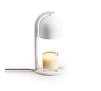 SwitchBot Lampe Chauffe Bougie Intelligente avec Minuterie et Variateur, Candle Warmer Lamp Compatible Matter pour Apple Home & Alexa, Lampe Bougie électrique pour Parfumées Maison, Chambre, Blanc